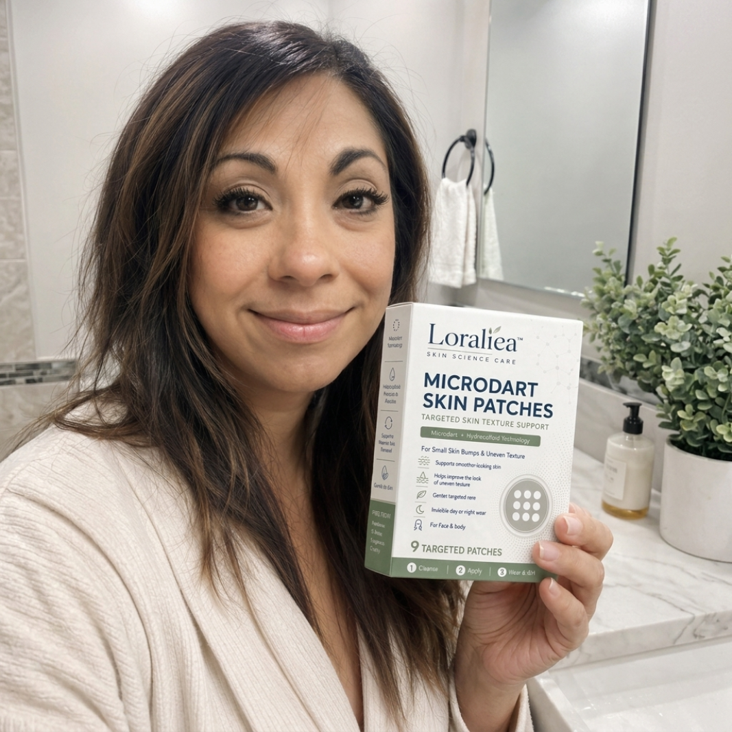 Loraliea®2-in-1 Microneedle & Hydrocolloid Patch🍀| Removes Raised Moles, Acne, Flat Warts & Skin Tags | Helps Improve Wrinkles, Scars & Blemishes | Invisible Patches for Face & Body