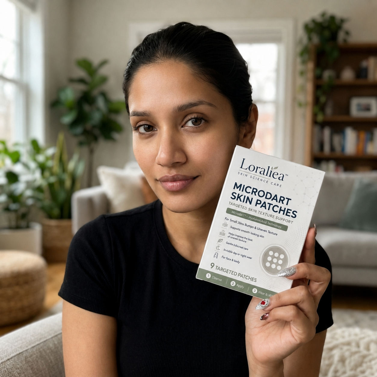 Loraliea®2-in-1 Microneedle & Hydrocolloid Patch🍀| Removes Raised Moles, Acne, Flat Warts & Skin Tags | Helps Improve Wrinkles, Scars & Blemishes | Invisible Patches for Face & Body
